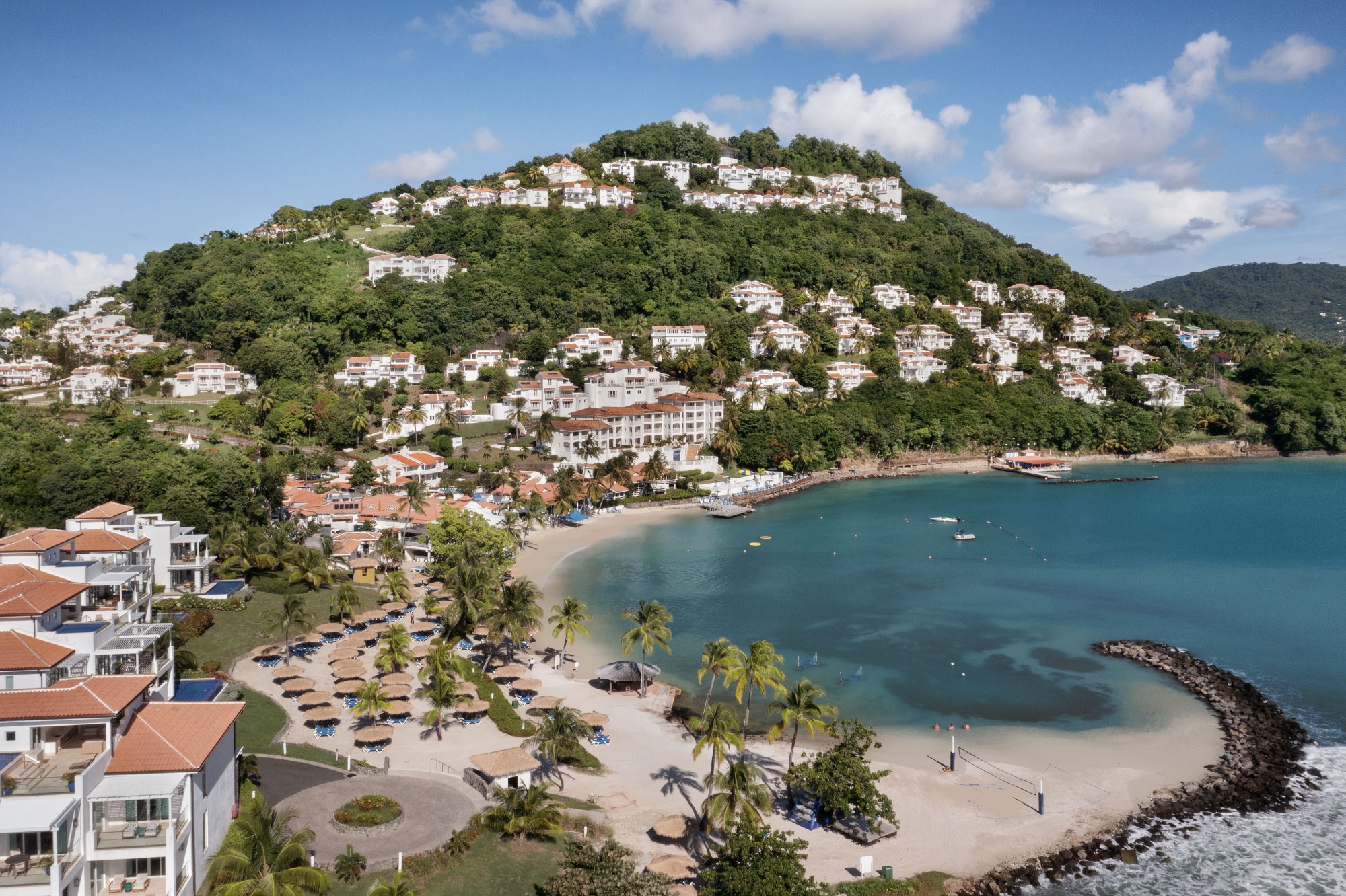 Hilltop One Bedroom Villa at Windjammer Landing Resort