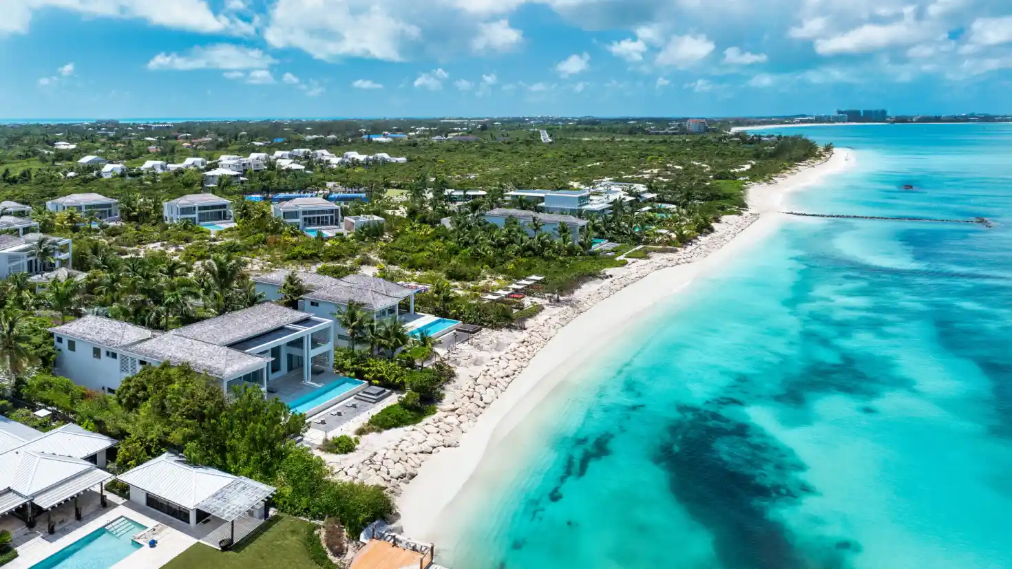 Grace Bay Five Bedroom Ocean View Villa at Beach Enclave | 5 Bedroom Villa  in Providenciales